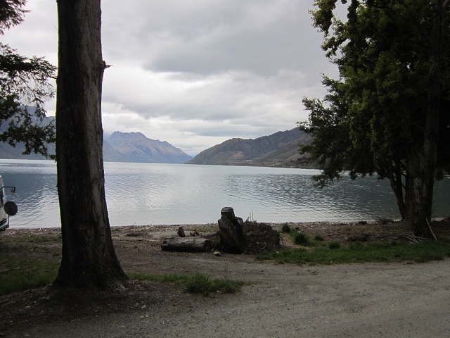 Uitzicht over fjord